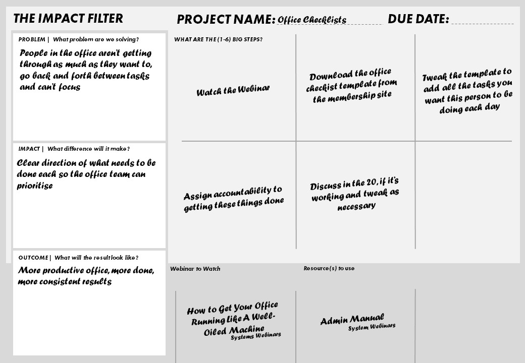 Systems - Impact Filters